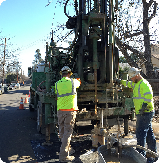 Phase 2 Environmental Site Assessment Texas soil and groundwater sampling